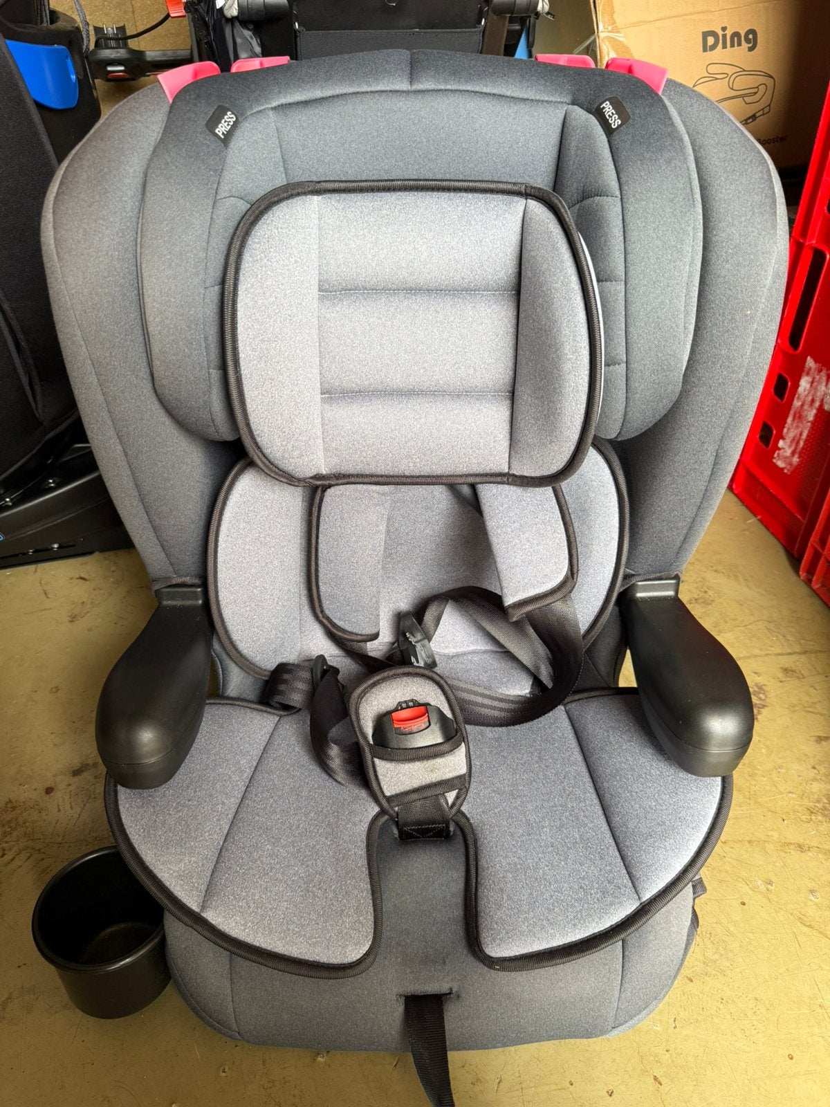 Autostoel, Autogordel of Isofix, 15 t/m 36 kg, Verstelbare rugleuning, Zo goed als nieuw