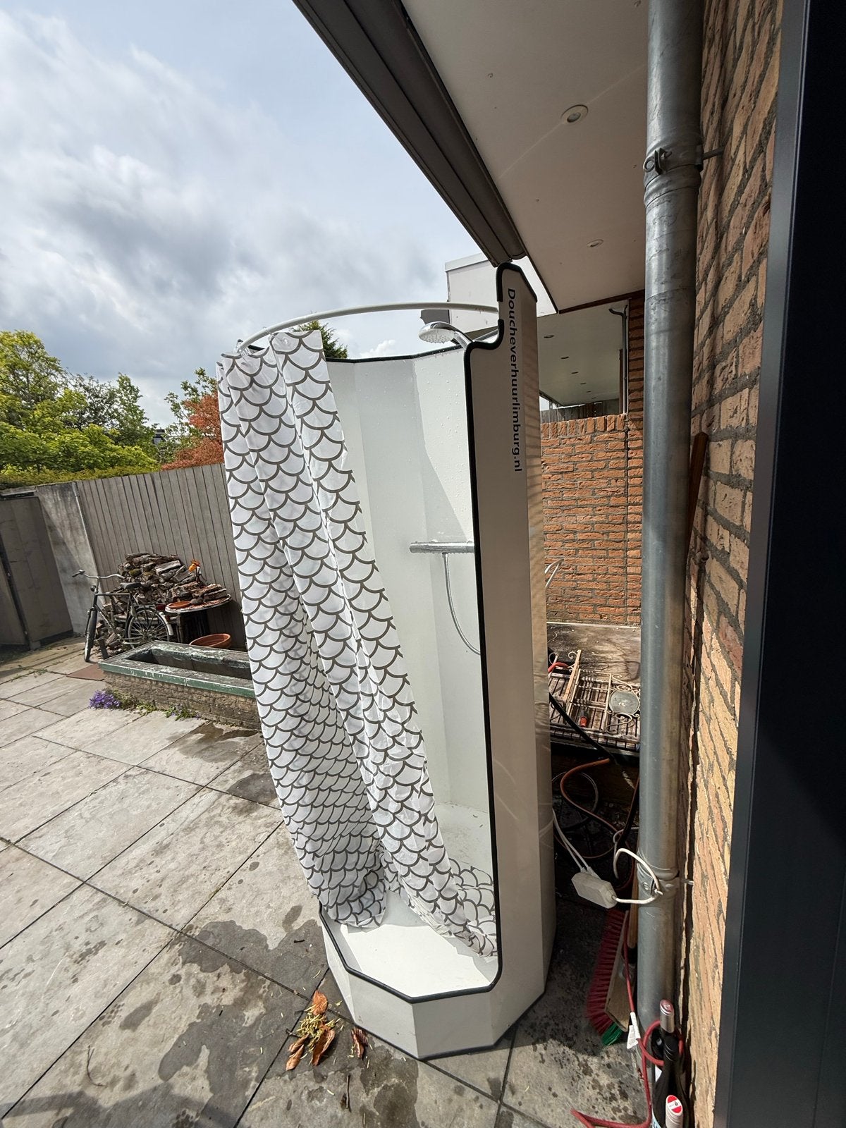 Mobiele nooddouche te huur, Ophalen of Verzenden, Zo goed als nieuw