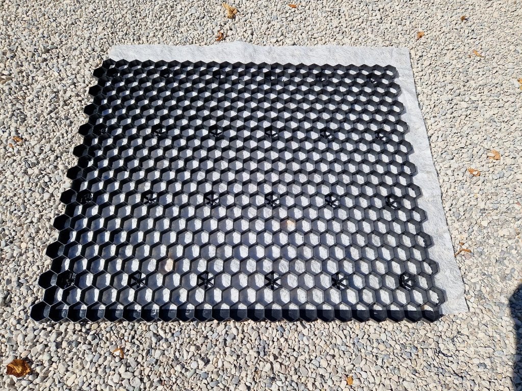 4 EuroGravel PLUS Grindplaten, Tuin en Terras, Ophalen, Overige materialen, Zwart, Nieuw
