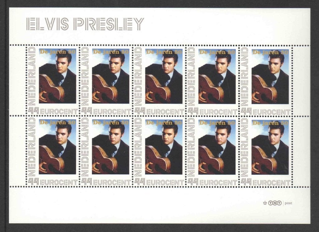 Nostalgie op Postzegels Jaren '50: Elvis Presley, Ophalen of Verzenden, Na 1940, Postfris