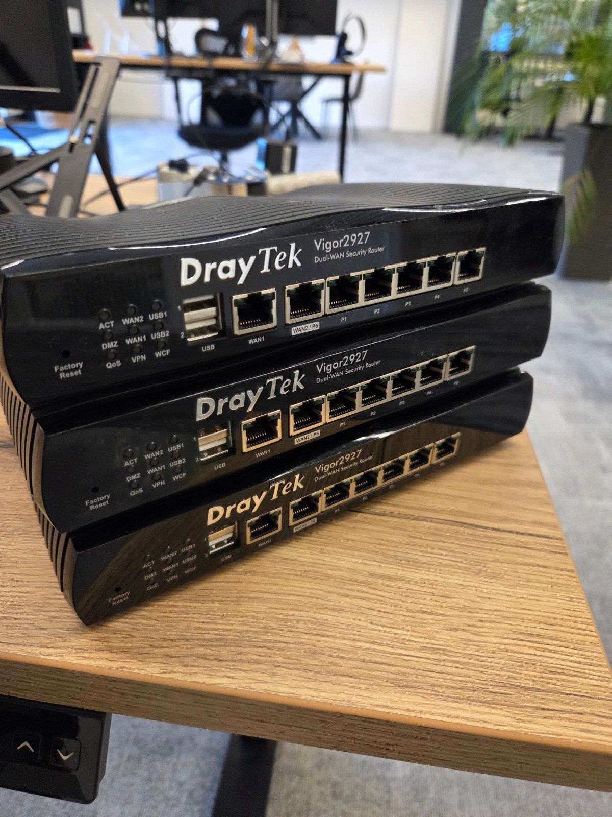 3x DrayTek Vigor2927 Router - Dual WAN Router, Ophalen of Verzenden, Gebruikt, Router, DrayTek