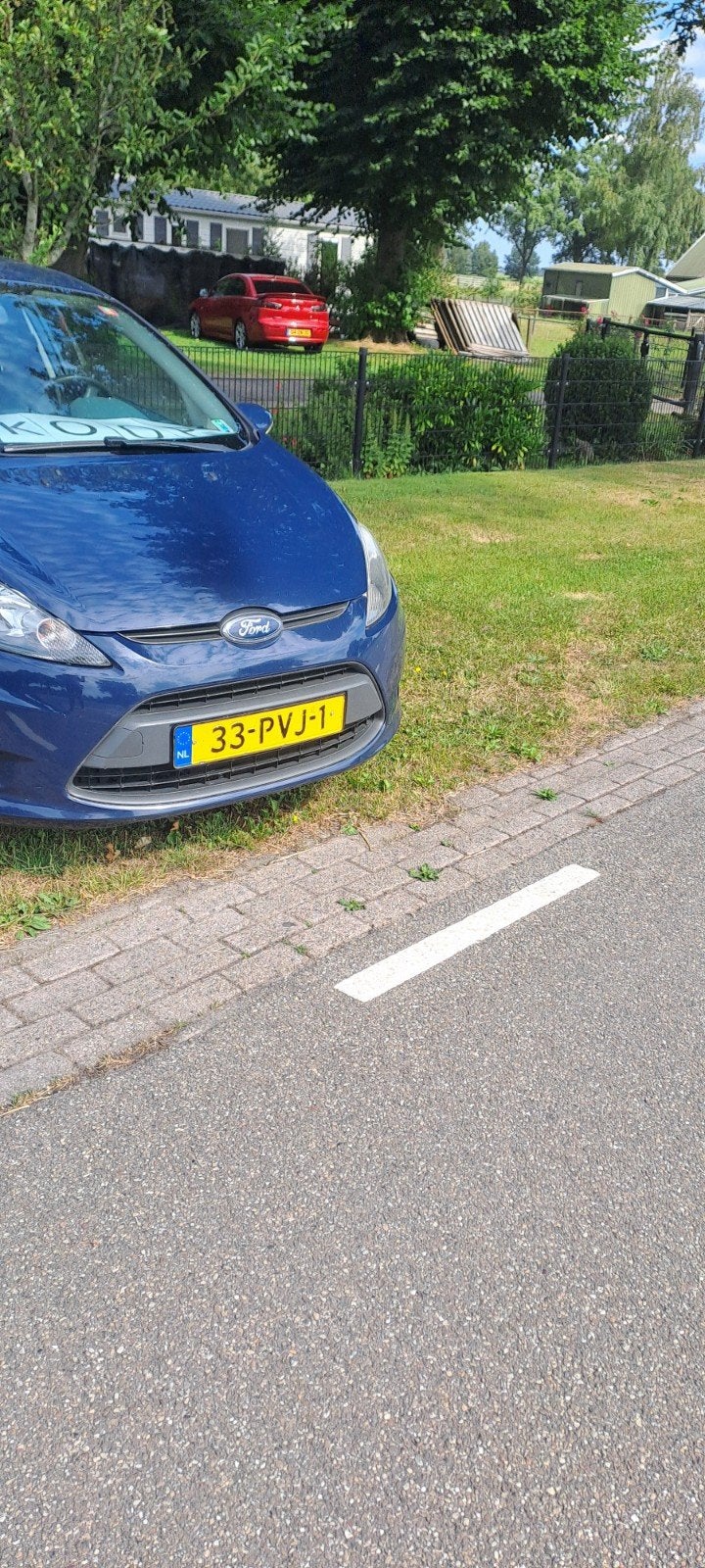Ford Fiësta 1.25 44KW 3DR 2011 Blauw, Voorwielaandrijving, 4 cilinders, Blauw, Origineel Nederlands