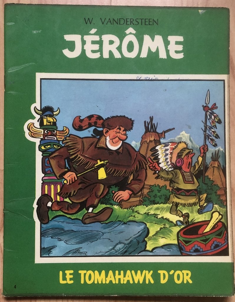 WILLY VANDERSTEEN - JEROME - LE TOMAHAWK D'OR - 1967, Boeken, Stripboeken, Eén stripboek, Ophalen of Verzenden, Zo goed als nieuw