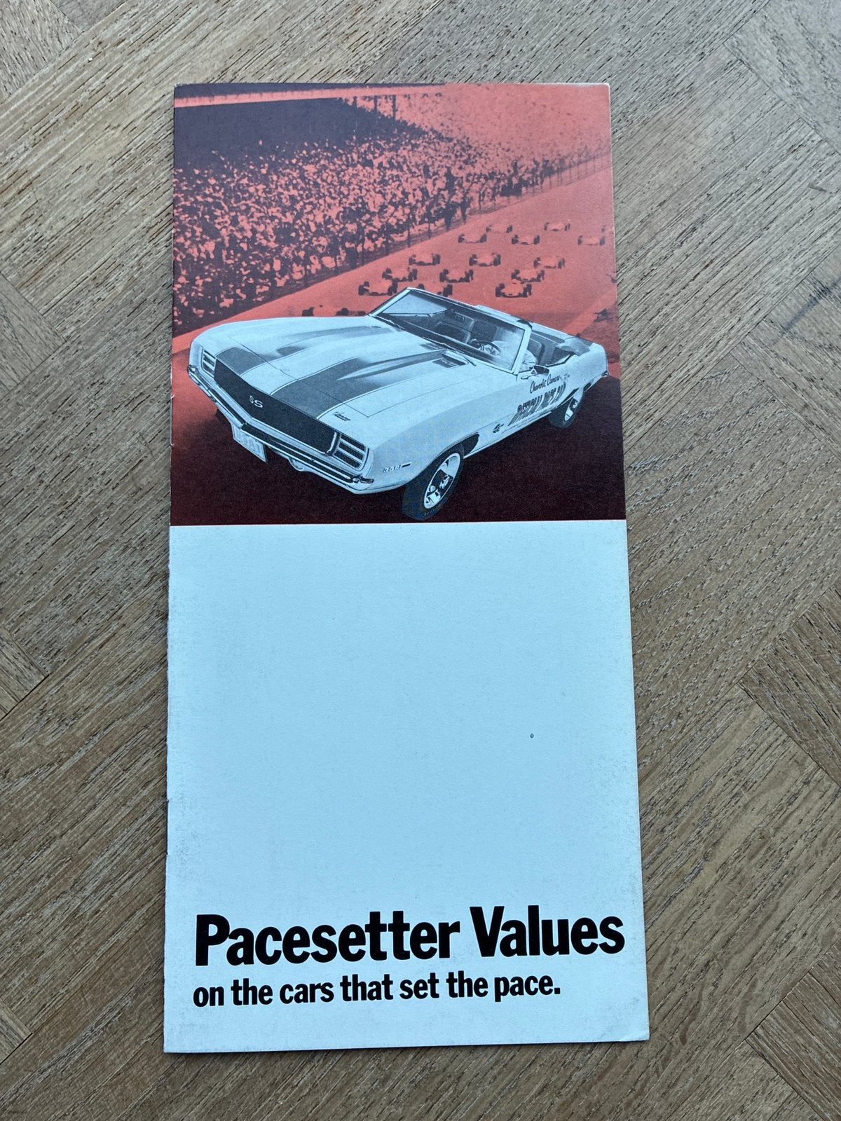 Chevrolet Pacesetter Values brochure oa Malibu en Camaro, Verzenden, Zo goed als nieuw, Chevrolet