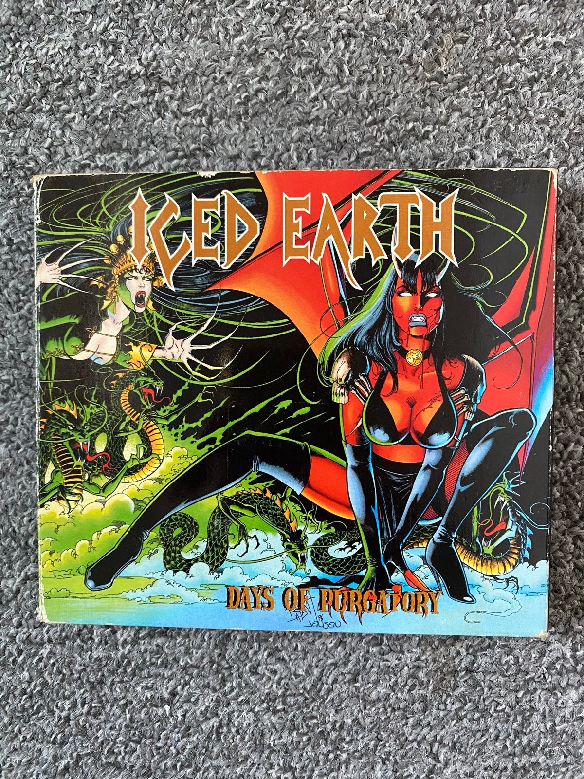 Iced Earth - Days of Purgatory (Dubbel CD), Ophalen, Heavy metal, Gebruikt, Remastered