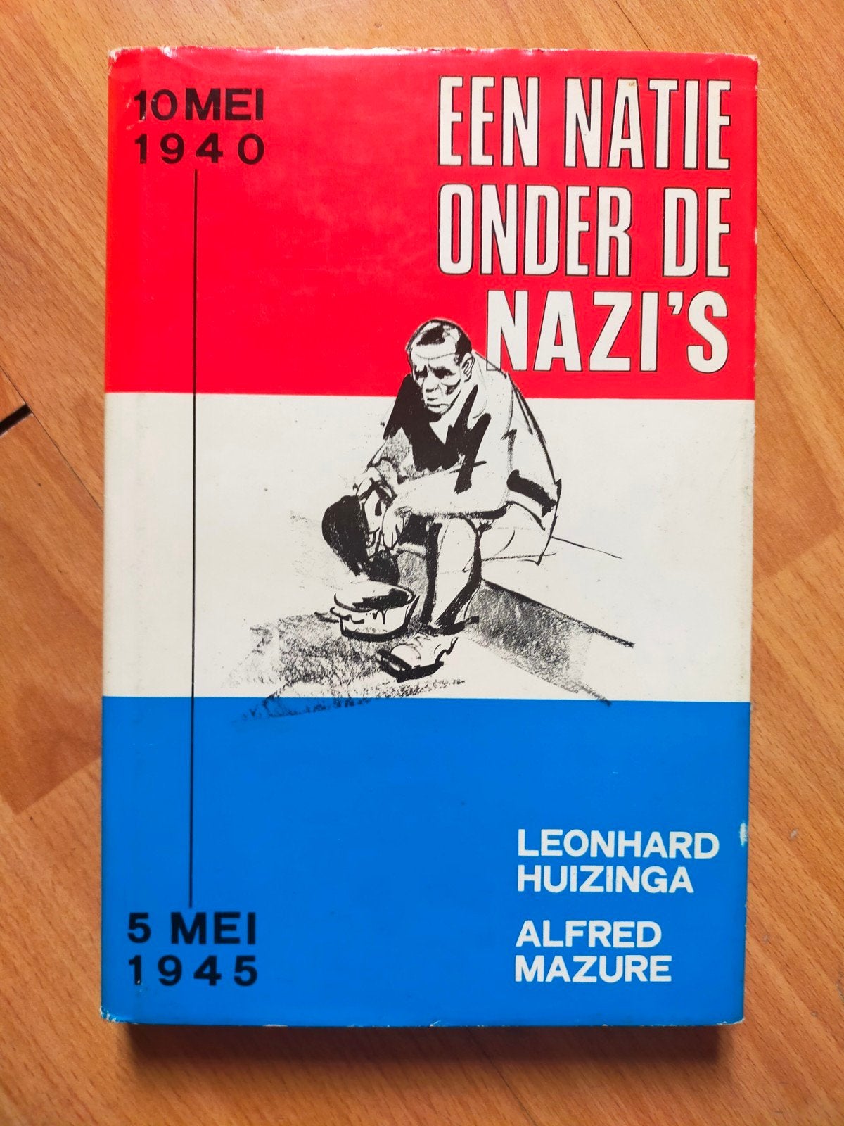 Een natie onder de Nazi's - Leonard Huizinga / Alfred Mazure, Tweede Wereldoorlog, Ophalen of Verzenden, Zo goed als nieuw, Overige onderwerpen