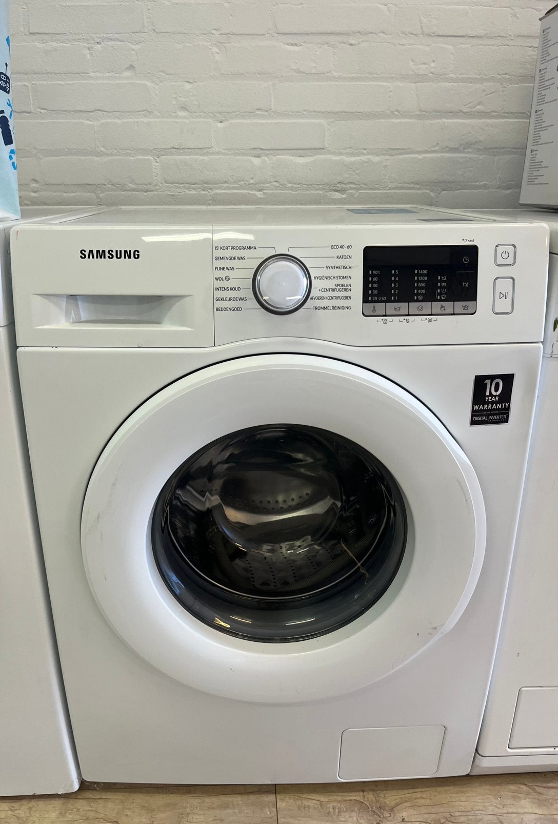 Samsung Washing Machine, Refurbished, Ophalen of Verzenden, Voorlader, 85 tot 90 cm
