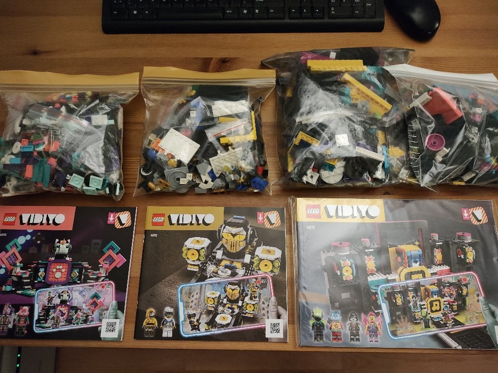LEGO VIDIYO sets 43112, 43113 & 43115, Kinderen en Baby's, Inclusief accessoires, Overige thema's, Lego, Ophalen of Verzenden