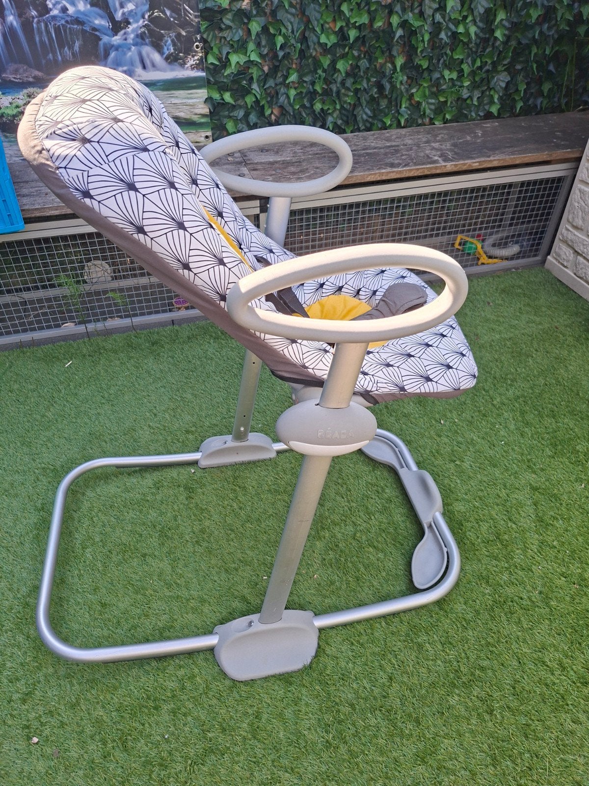 Beaba Up & Down Wipstoel met Licht Gebruikssporen, Ophalen, Gebruikt, Overige typen, Gordel(s)