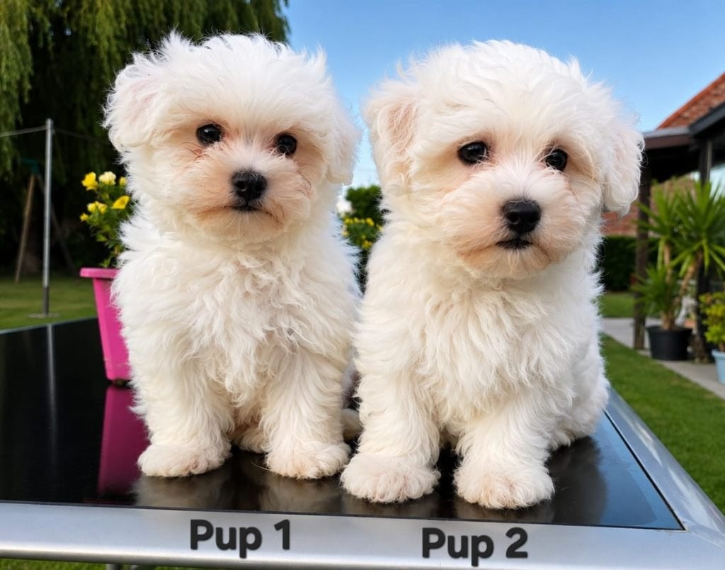 Prachtige Maltezer Puppy's / 10 weken / Direkt beschikbaar!!, Parvo, België, Maltezer, Particulier