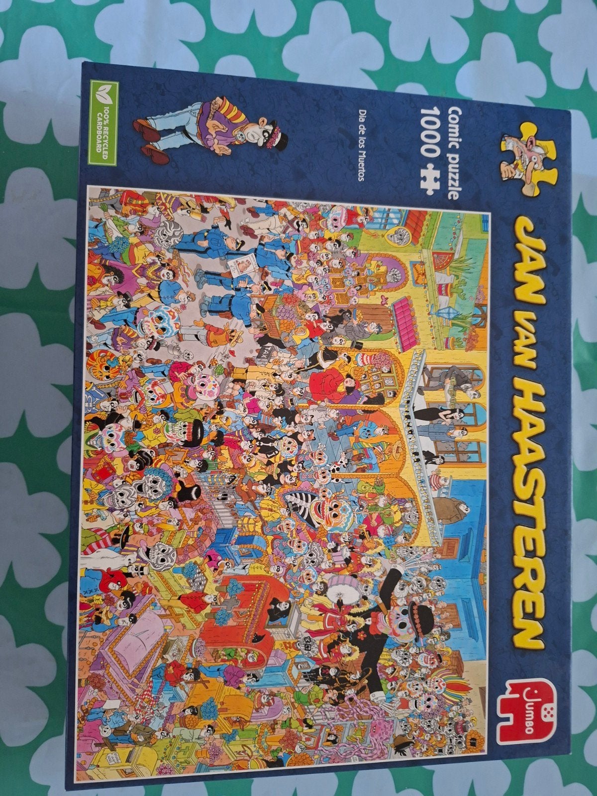 van haasteren  Dia de los Muertos  1000stukjes, Ophalen of Verzenden, 500 t/m 1500 stukjes, Zo goed als nieuw