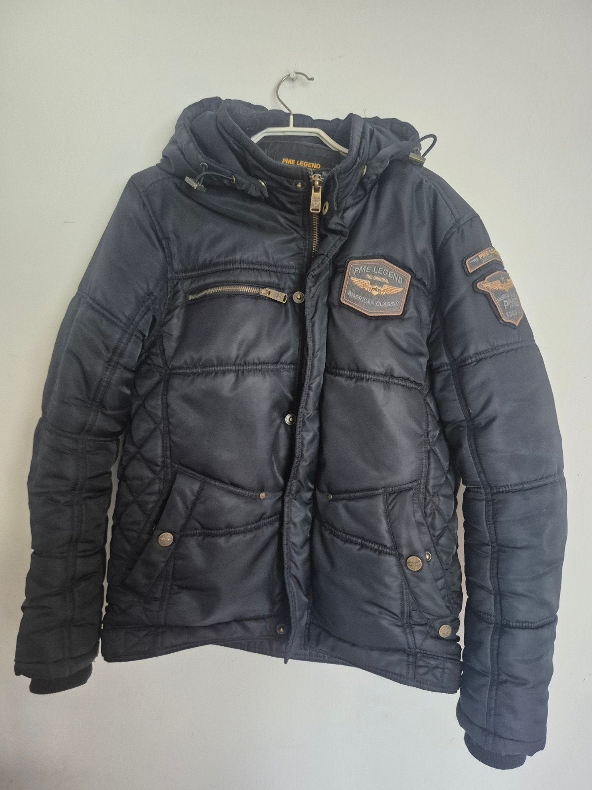 PME Legend Skyhog Winterjas Maat M, Maat 48/50 (M), Zwart, Ophalen of Verzenden, Zo goed als nieuw