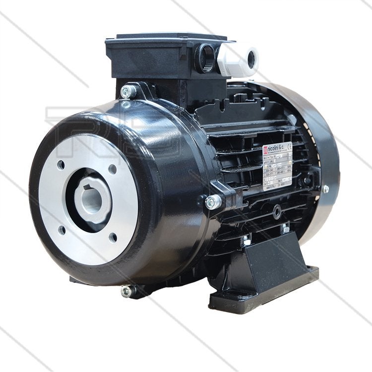 5.5 kW Elektromotor met KTR Flexkoppeling IEC 132, Verzenden