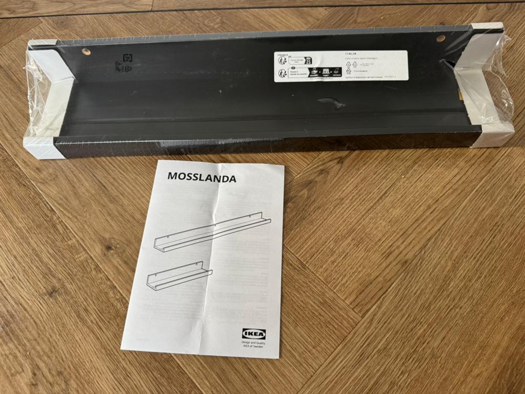 IKEA Mosslanda plank - Nieuw in folie zwart, Ophalen, Nieuw