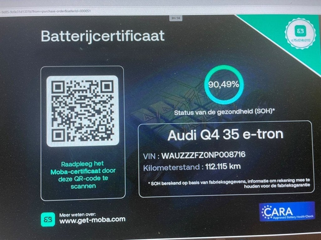 Audi Q4 E-TRON  35 Launch edition 55 kWh - Digitaal Cockpit,, Auto's, Automaat, Gebruikt, Overige modellen, Met garantie (alle)