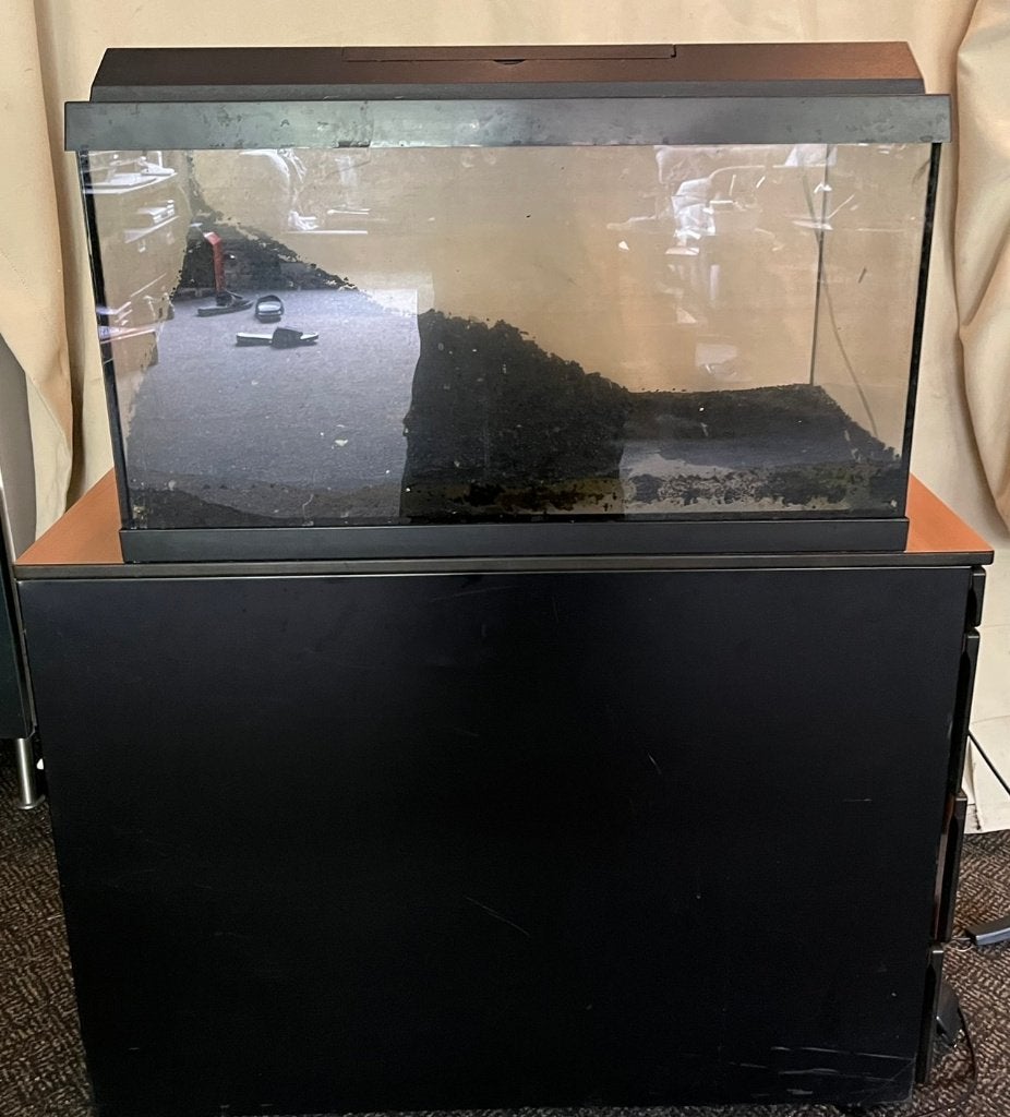 Aquarium 60x30x40, Ophalen, Leeg aquarium