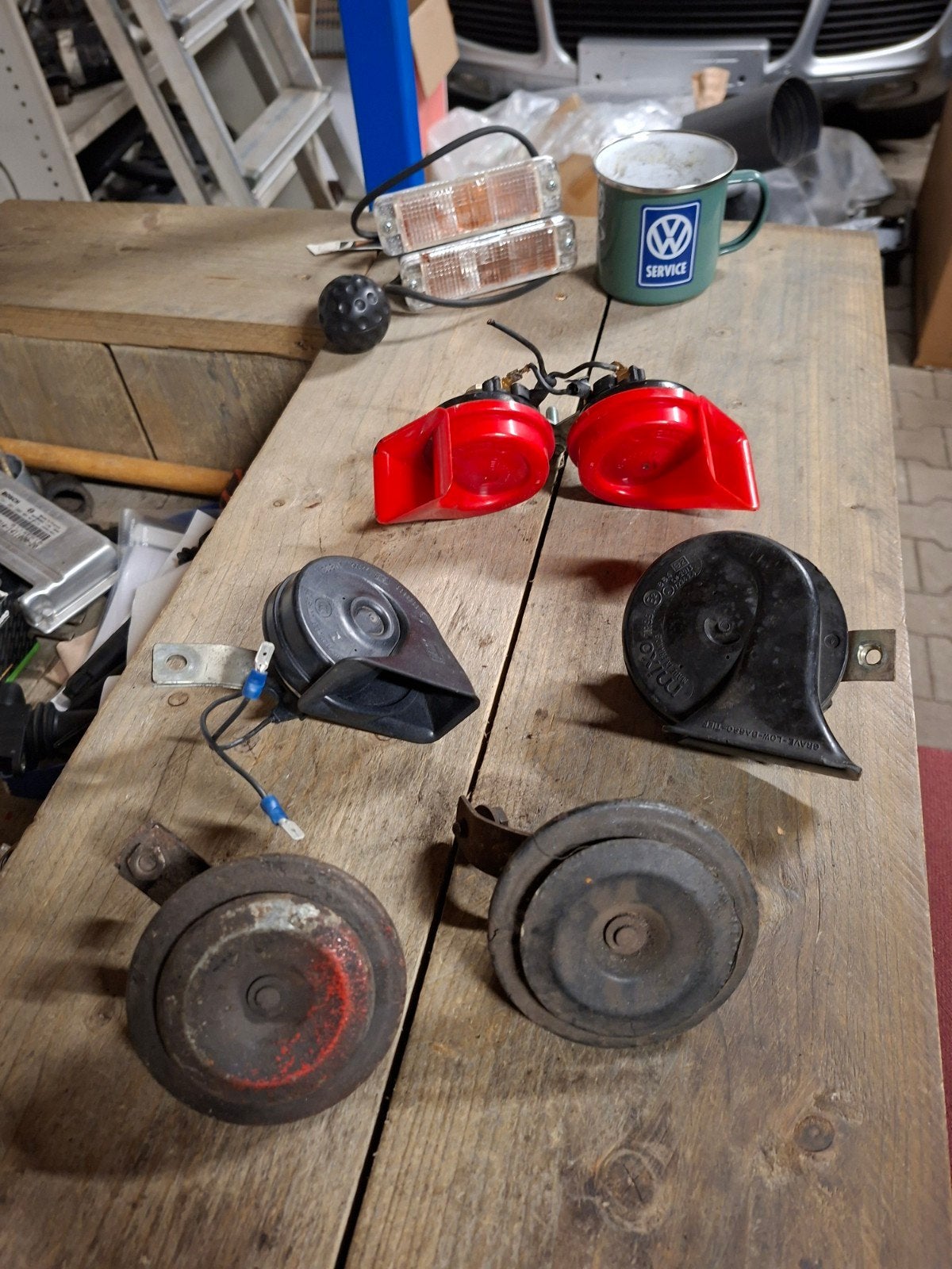 claxon, Ophalen of Verzenden, Gebruikt, Volkswagen