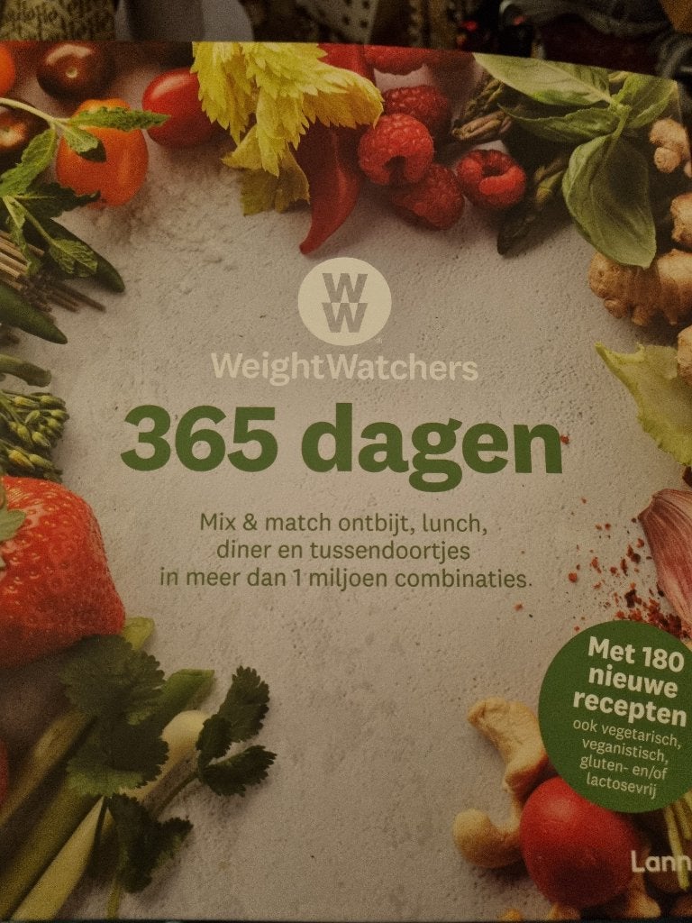 WeightWatchers 365 dagen kookboek - Nieuwe recepten, Gezond koken, Ophalen of Verzenden, Zo goed als nieuw, Overige typen