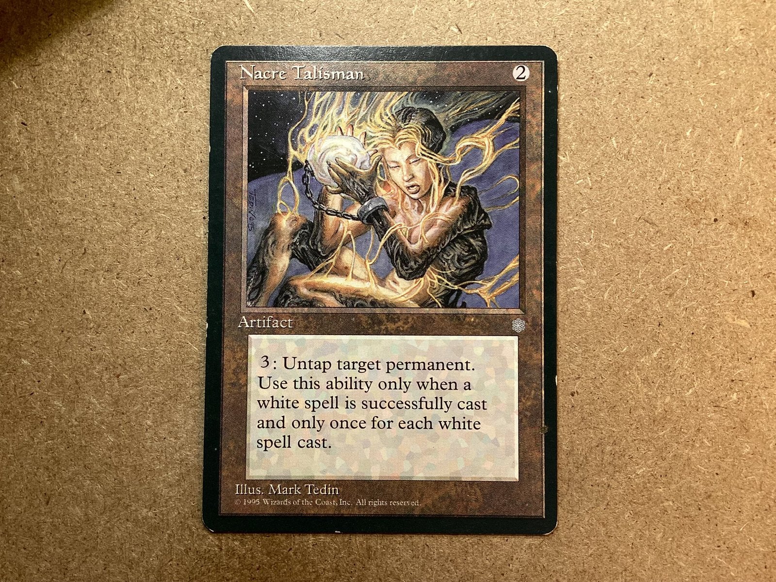 1x Nacre Talisman (Good), Ophalen of Verzenden, Gebruikt, Losse kaart