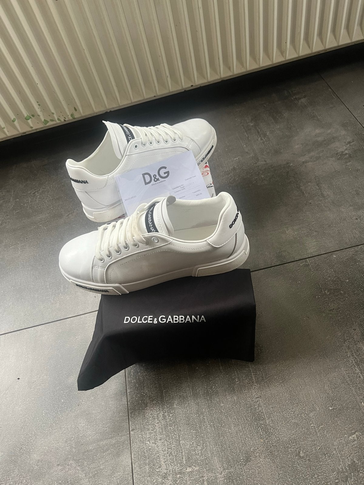 Dolce & Gabbana Sneakers Maat 45, Kleding | Heren, Wit, Nieuw, Ophalen of Verzenden, Sneakers of Gympen