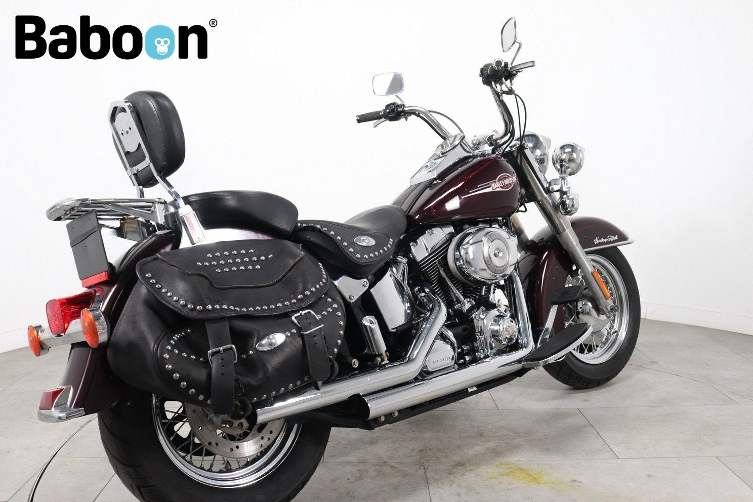 Harley-Davidson FLSTC Softail Heritage Classic 96 (bj 2007), Chopper, Gebruikt, Bedrijf