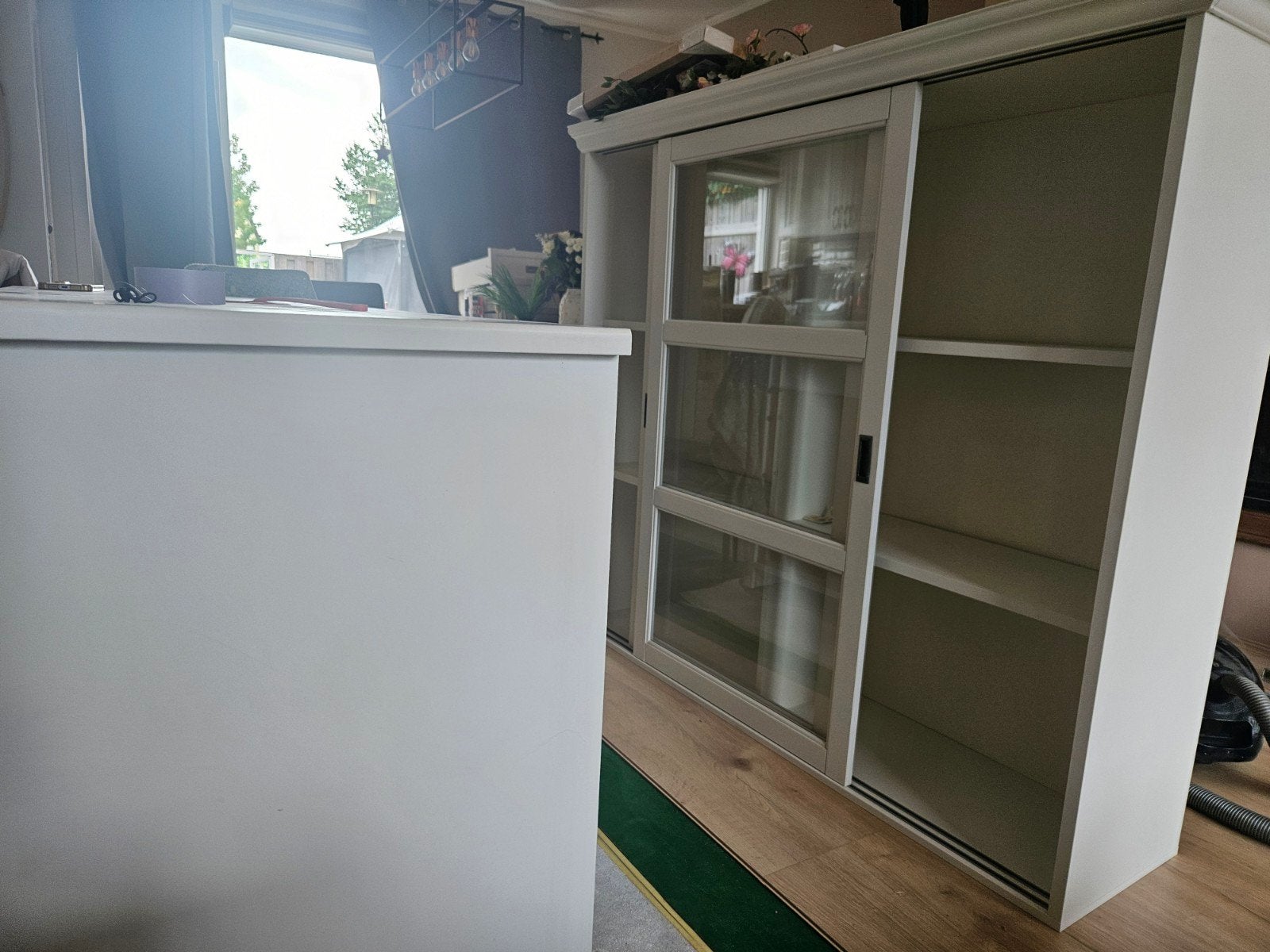 witte buffetkast., Huis en Inrichting, Ophalen, Zo goed als nieuw, 25 tot 50 cm, 200 cm of meer