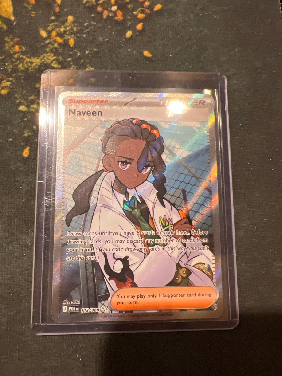 Naveen 112/88 perfect order -  Pokémon Kaart, Ophalen of Verzenden, Zo goed als nieuw, Losse kaart