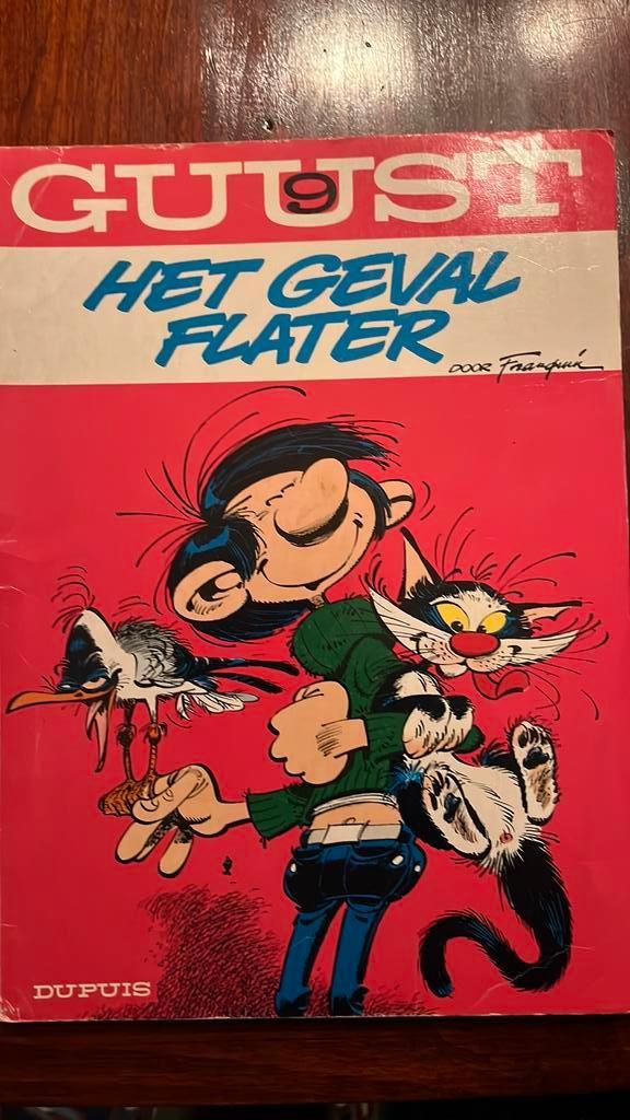 Strip Guust het geval Flater, Eén stripboek, Ophalen of Verzenden, Gelezen