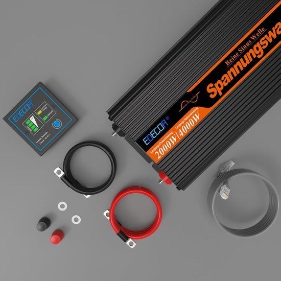 Zuivere Sinus Omvormer 24V Naar 230V – Spanningsomvormer, Corvance B.V., Verzenden, Nieuw, Corvancebol@gmail.com