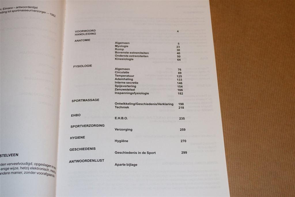 Examen Sportmassage — MC Vragen met Antwoorden, Ophalen of Verzenden, Zo goed als nieuw, Overige niveaus, Nederlands