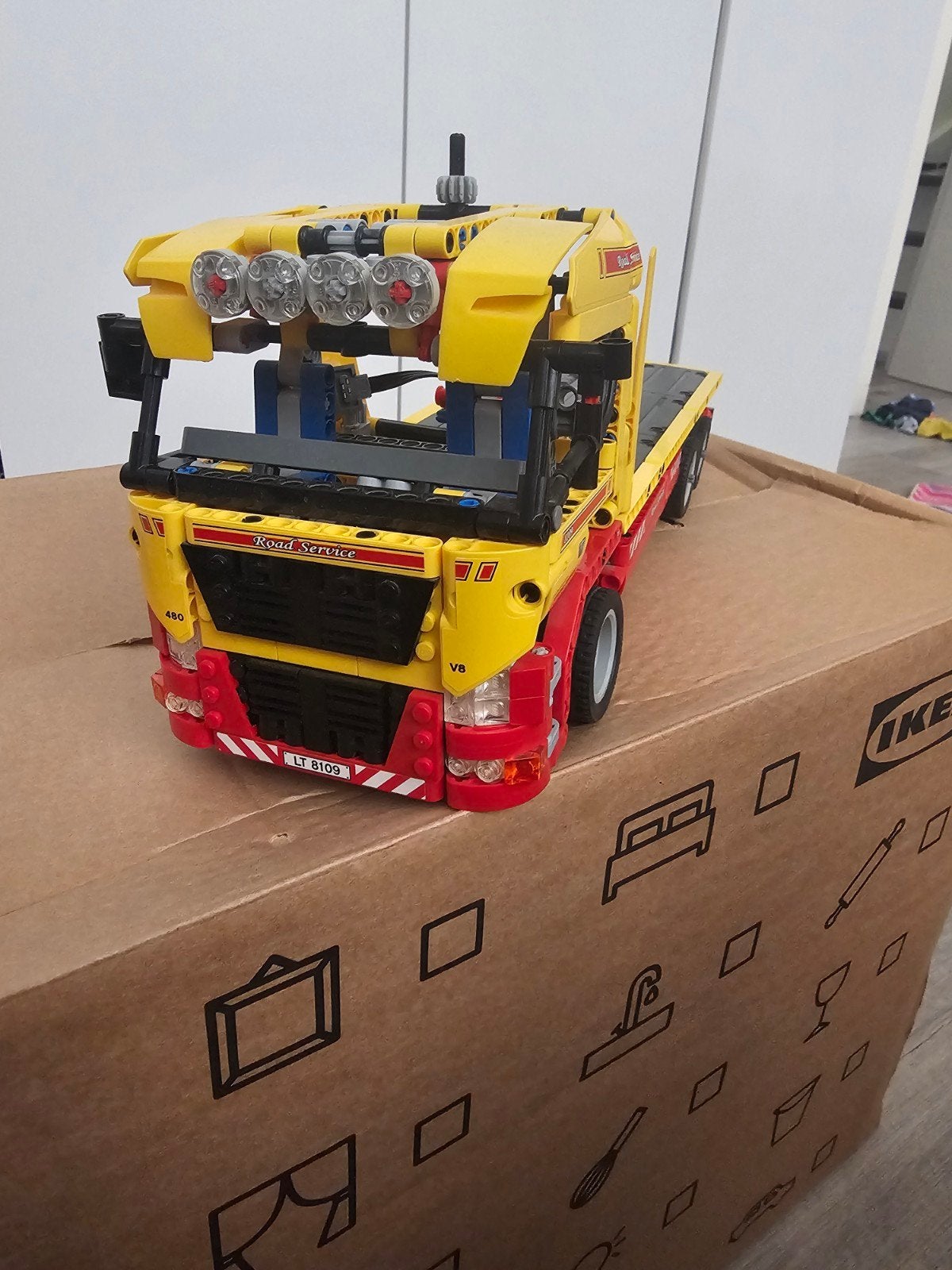 LEGO Technic Berging Wagen - Road Service, Ophalen, Gebruikt, Overige merken