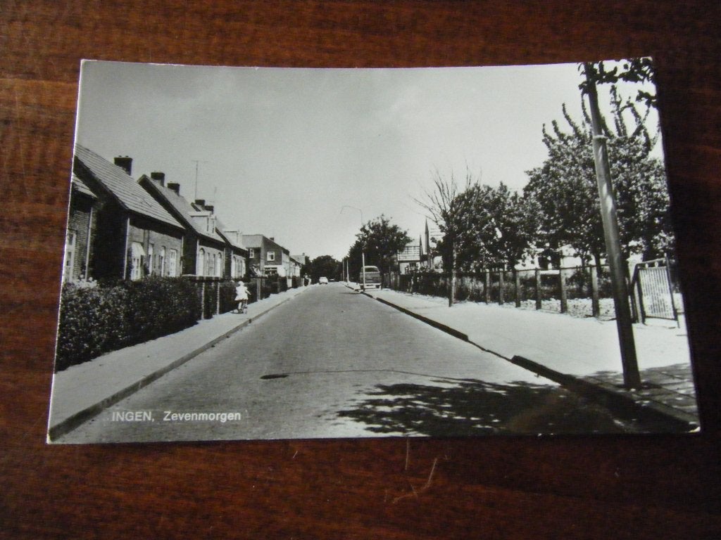 U7 - Ingen - Zevenmorgen - Mooi/Oud, Verzamelen, Ophalen of Verzenden, 1960 tot 1980, Gelderland