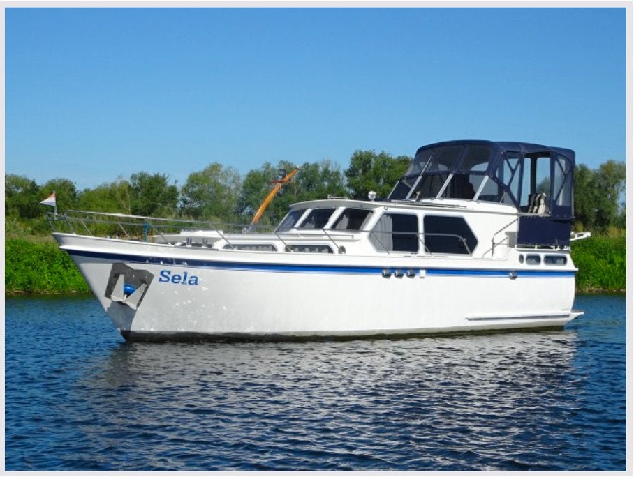 Prachtige Valkkruiser 10.80 AK – Mitsubishi S6S, Watersport en Boten, Overige merken, Gebruikt, 11 m, Binnenboordmotor