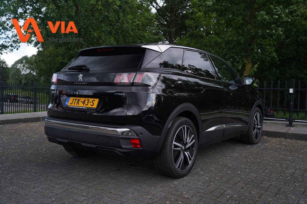 Peugeot 3008 1.6 PHEV Allure 225pk | Navi | ACC | 360 camera, Auto's, Peugeot, Huisgarantie, Met garantie (alle), Zwart, Bedrijf