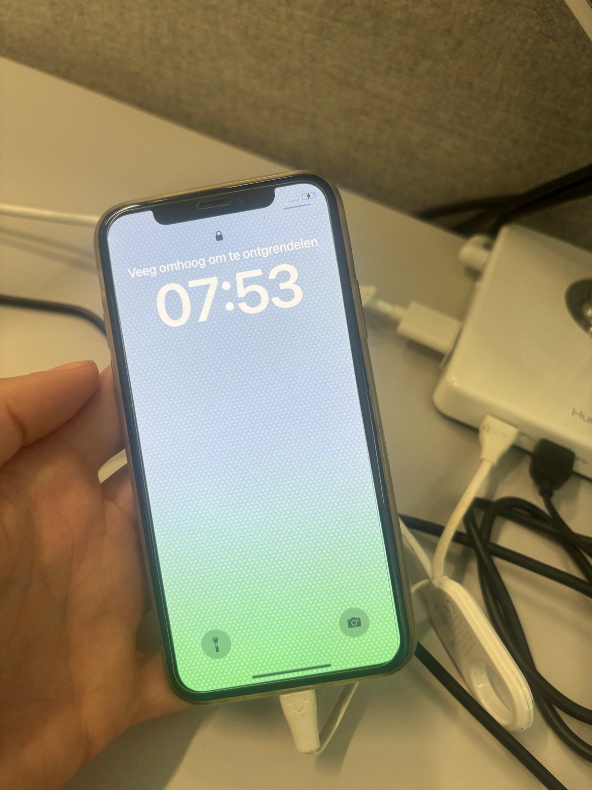 iPhone X 64GB Wit - Goede staat, 89% batterijconditie, Gebruikt, Wit, 64 GB, Zonder simlock