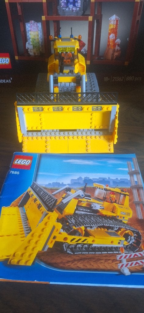 Lego City 7685 bulldozer, Kinderen en Baby's, Speelgoed | Duplo en Lego, Ophalen, Lego, Complete set, Compleet