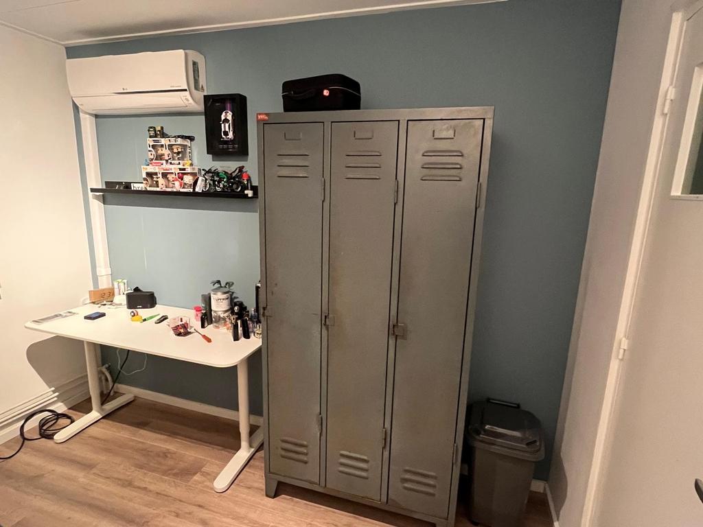 Vintage Lockerkast Jongenskamer - Hang & Leg, Ophalen of Verzenden, Gebruikt