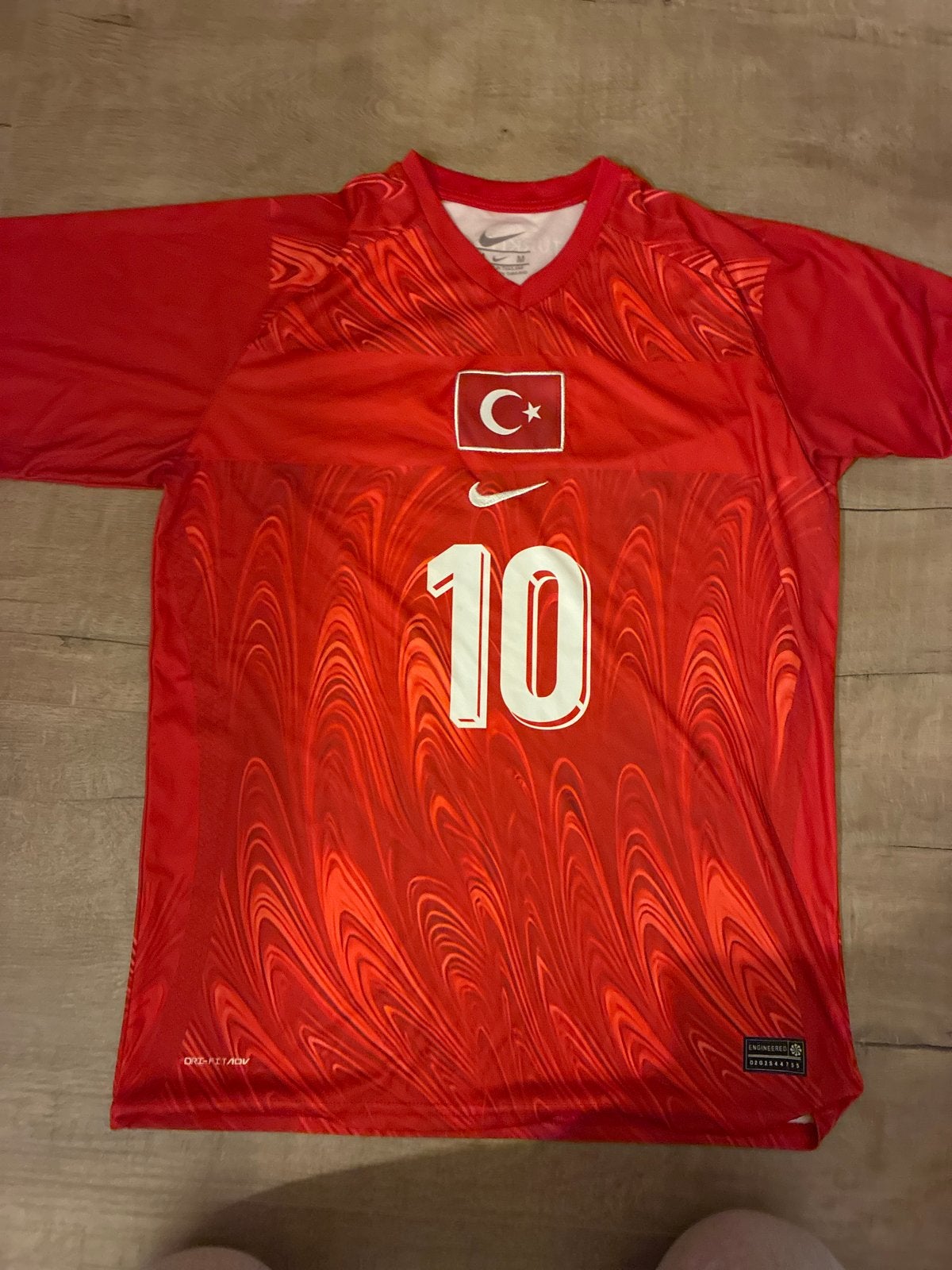 Turkije Arda Güler Thuisshirt - Maat M, Maat 48/50 (M), Ophalen of Verzenden, Zo goed als nieuw, Voetbal
