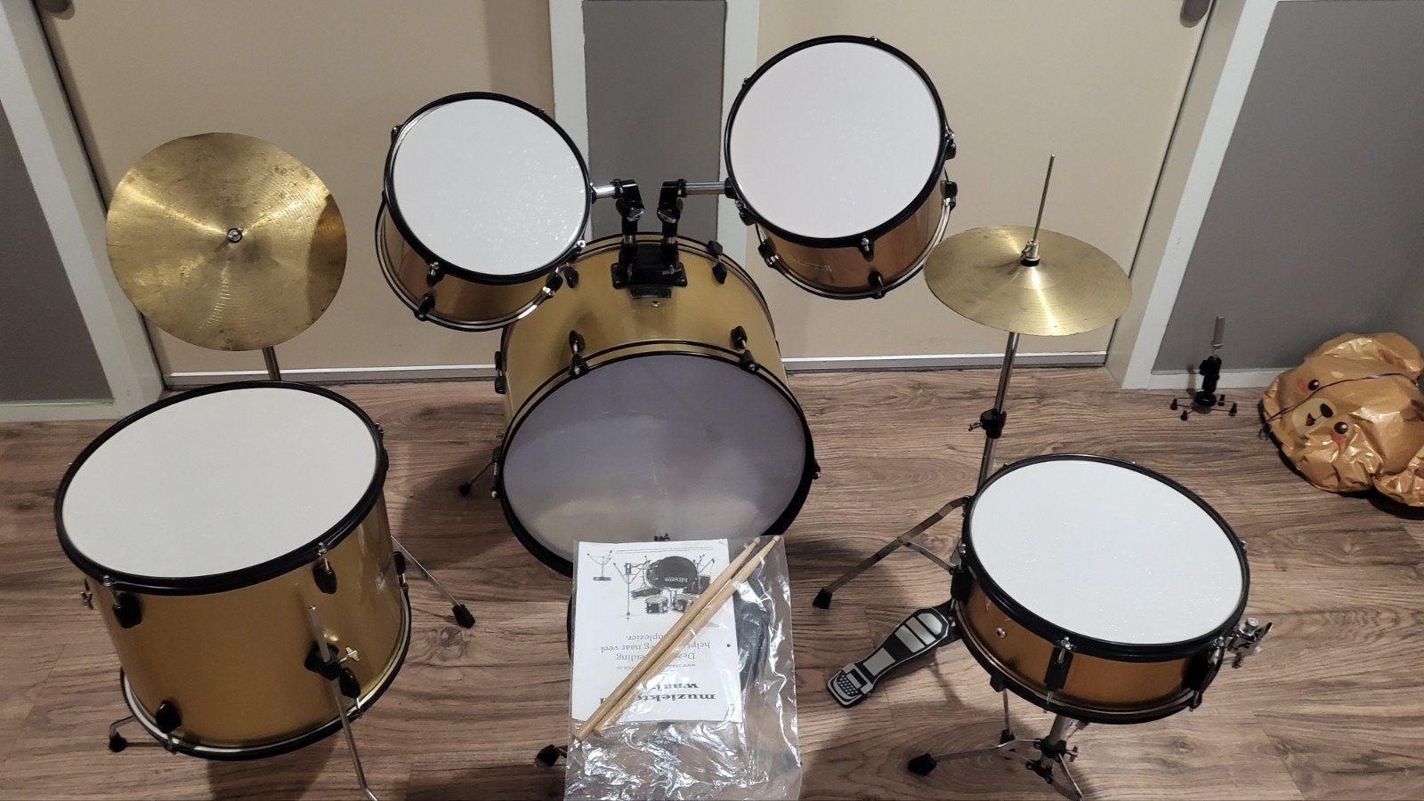 Mooi drumstellen voor een lage prijs, Ophalen, Gebruikt, Overige merken