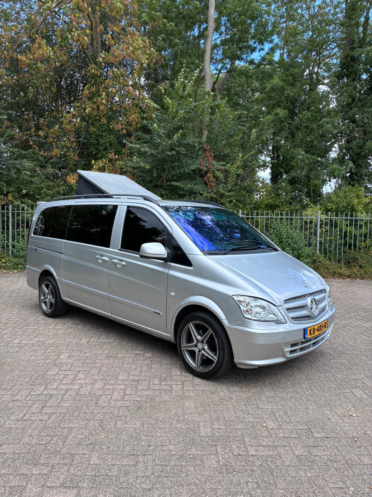 Mercedes Vito 2.2 cdi CAMPER HEFDAK AVANTGARDE 125 AIRCO APK, Airbags, Koelkast, Tot en met 2, Mercedes-Benz