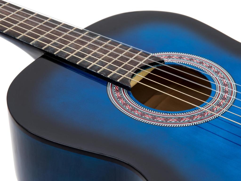 DIMAVERY AC-303 Classical Guitar Blueburst, ., Nieuw, Ophalen of Verzenden, Akoestische gitaar