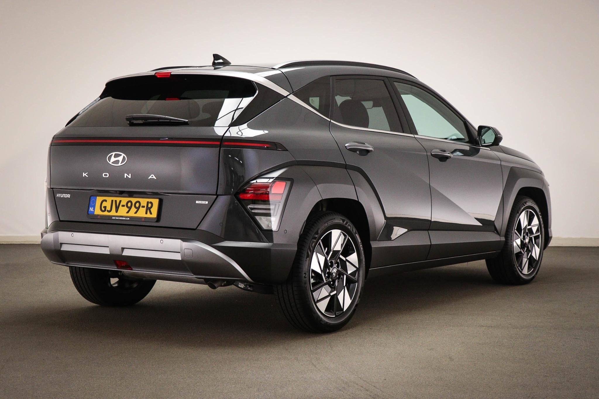 Hyundai Kona 1.6 GDI HEV Premium | ACHTERBANKVERWARMING | ST, Dealer onderhouden, Gebruikt, Origineel Nederlands, SUV of Terreinwagen