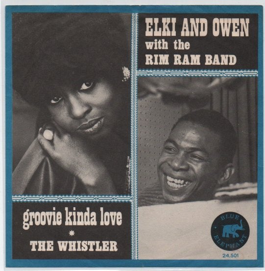 Elki and Owen with Rim Ram Band- Groovie kind of Love, 7 inch, Ophalen of Verzenden, Zo goed als nieuw, Beschermende buitenhoes