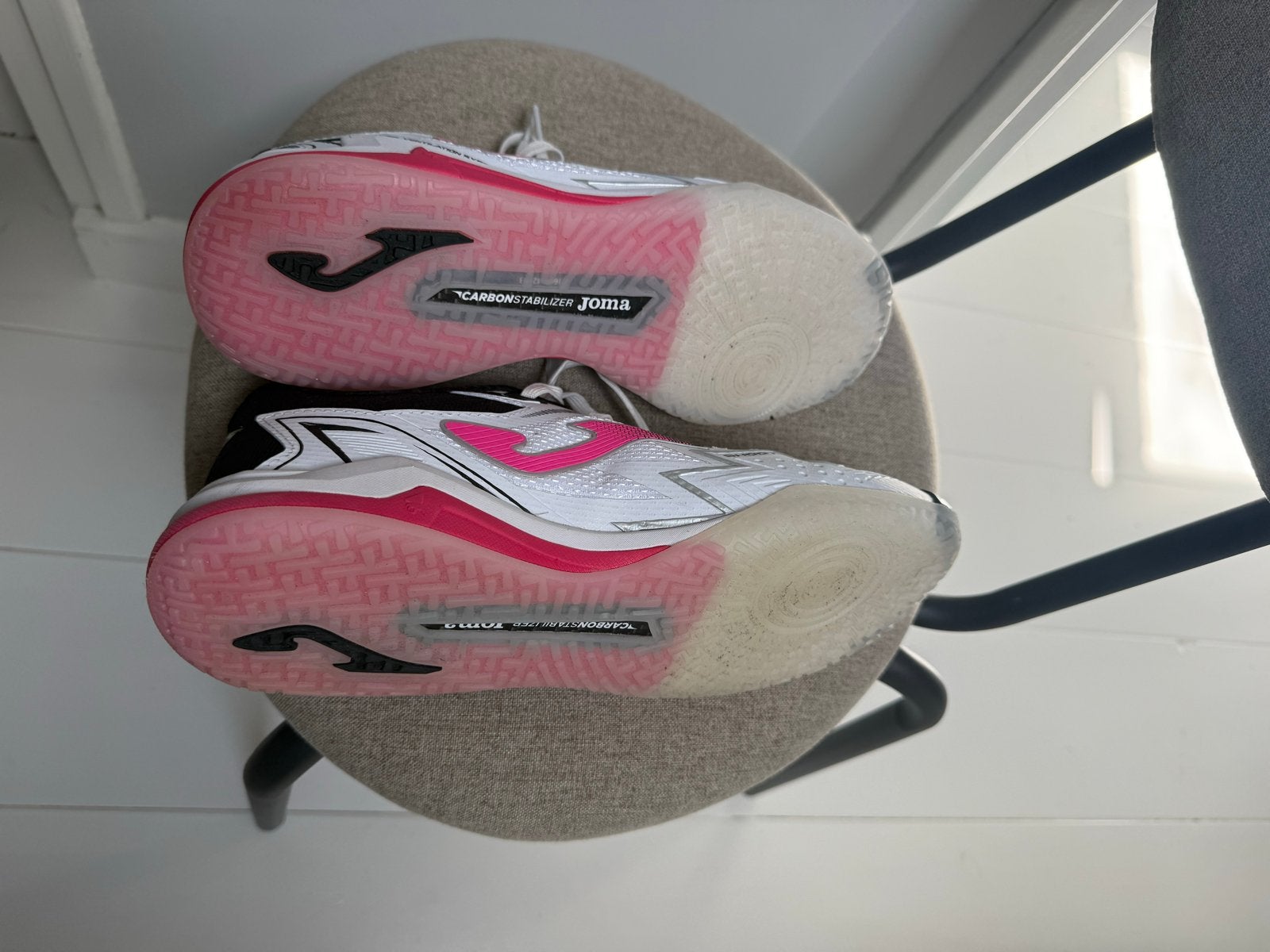 Joma padelschoenen maat 42.5 wit/roze, Ophalen of Verzenden, Gebruikt