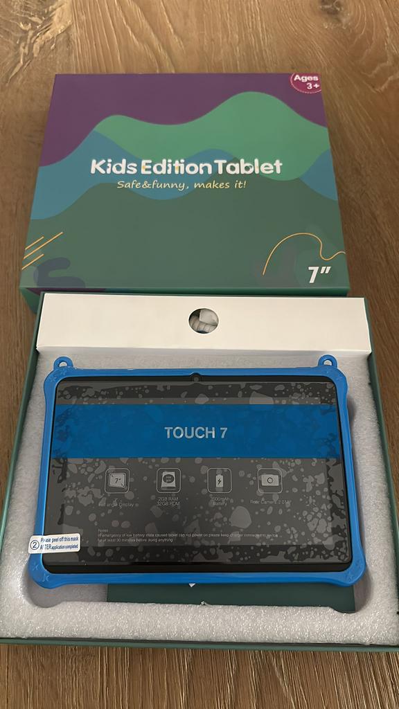 Pritom Kids Edition Tablet TOUCH 7 - Nieuw in doos, Computers en Software, Windows Tablets, 32 GB, Nieuw, Ophalen of Verzenden