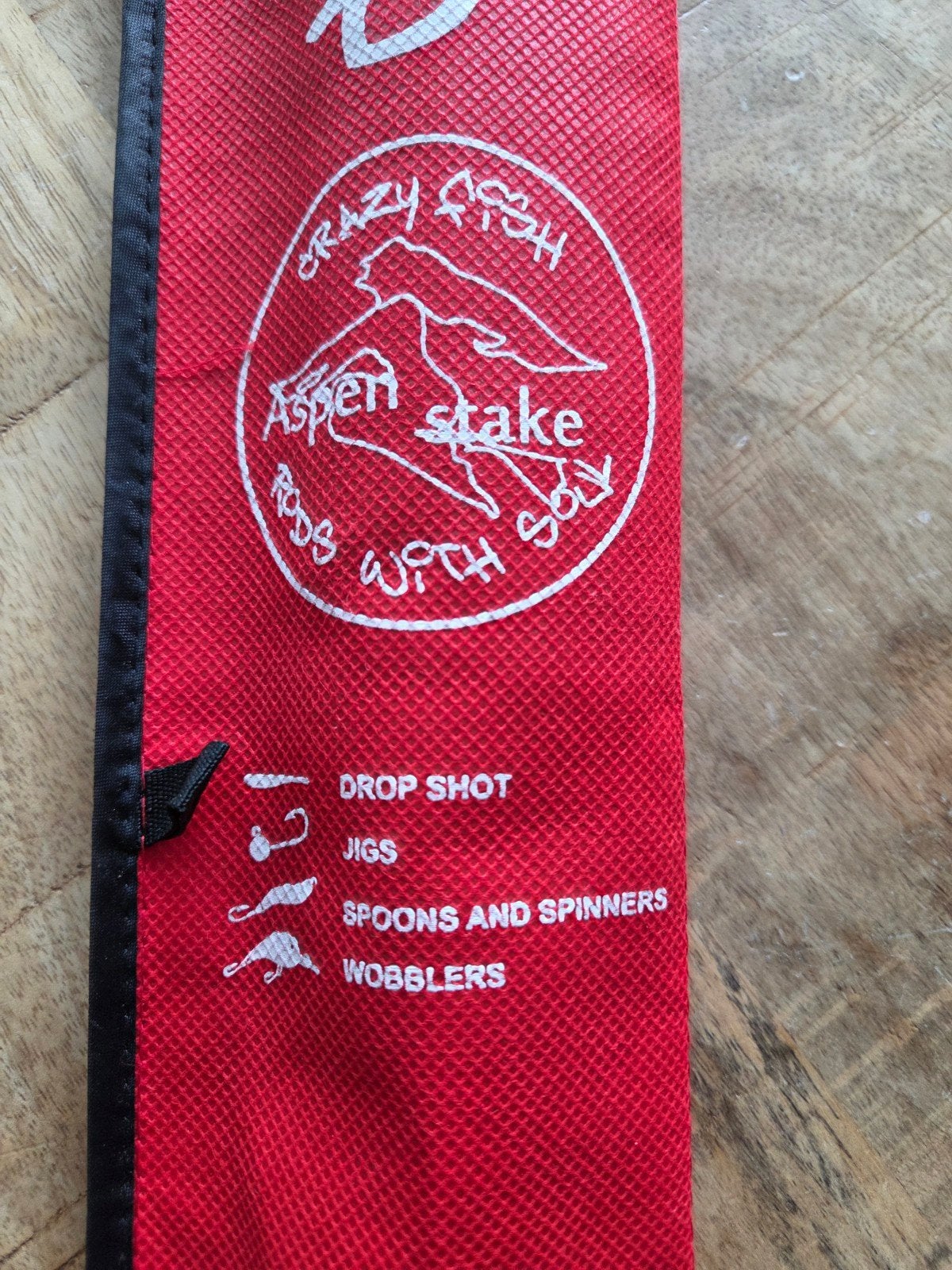 Crazy Fish "Aspen Stake" Roofvishengel 2.10m 3-15gr, Watersport en Boten, Ophalen, Zo goed als nieuw, Werphengel