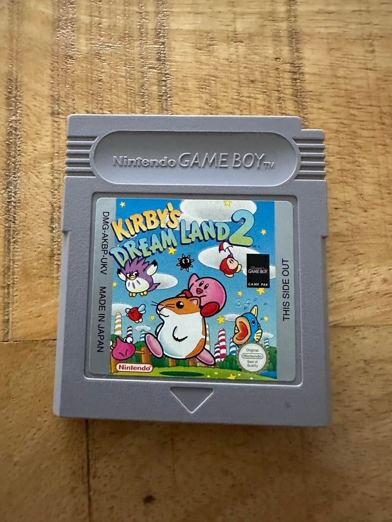 Kirby's Dream Land 2 - Nintendo Game Boy (DMG-AKBP-UKV), Ophalen, Gebruikt, 1 speler, Vanaf 3 jaar