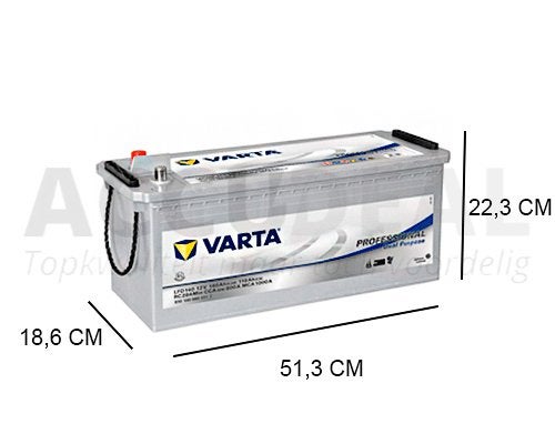 Varta 140ah accu, Ophalen, Zo goed als nieuw, Motor en Techniek, Zeilboot of Motorboot