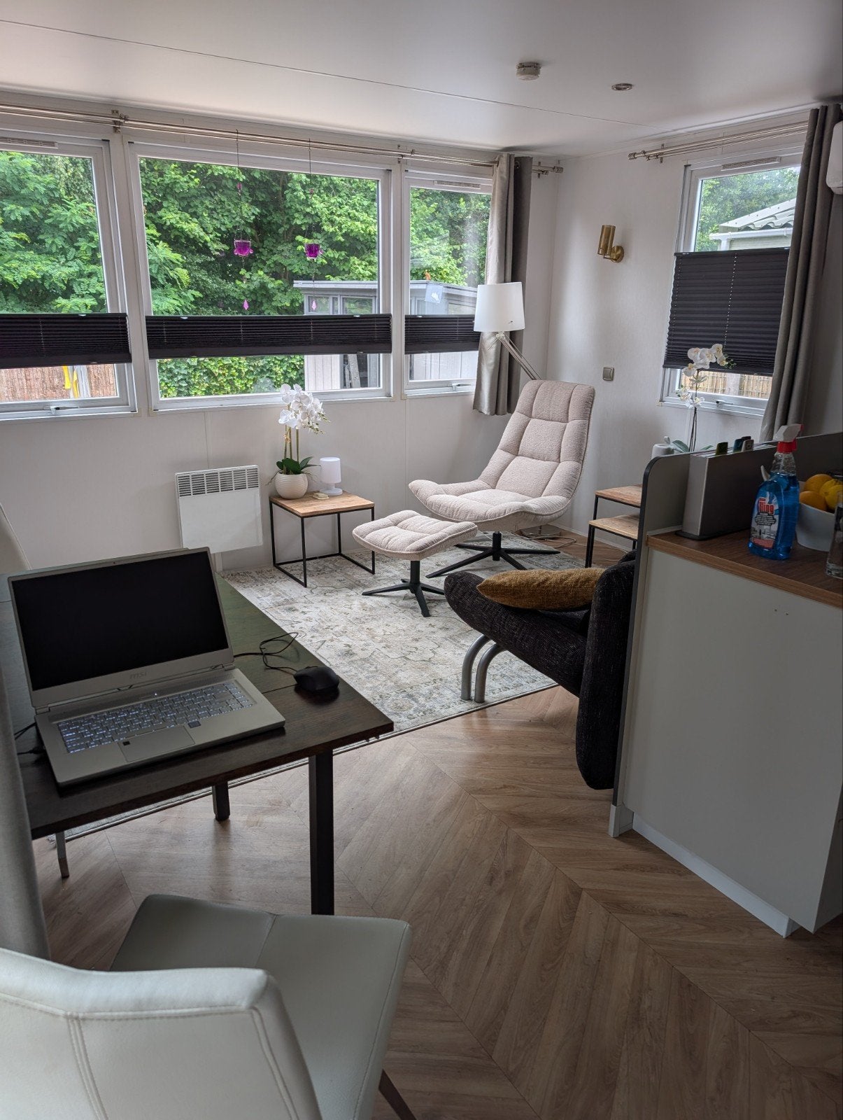 Heerlijke stacaravan RCN Zeewolde met airco op jaarplaats