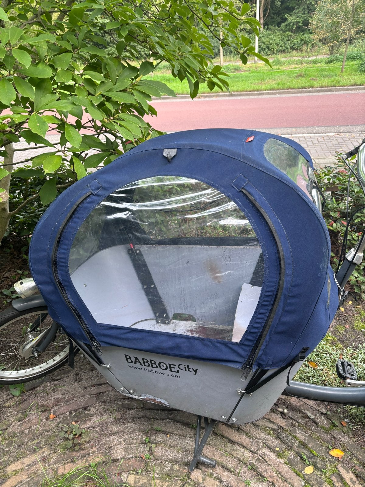 Regentent voor Babboe City bakfiets, Ophalen of Verzenden, Gebruikt